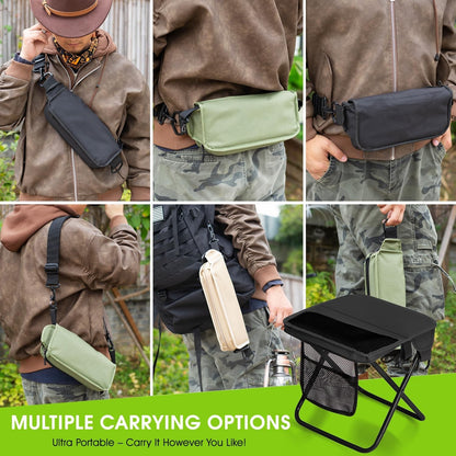 Shoulder-Sling Portable Folding Chair